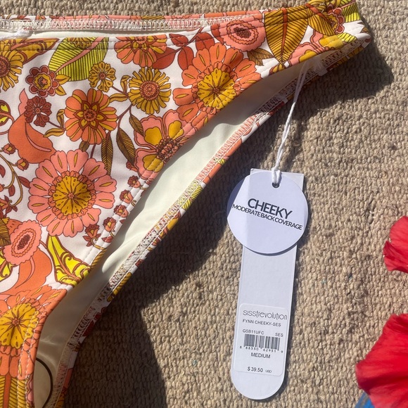 NWT SISSTREVOLUTION Swim Suit - Picture 3 of 4